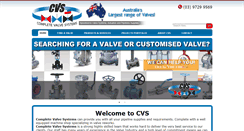 Desktop Screenshot of cvs-aust.com